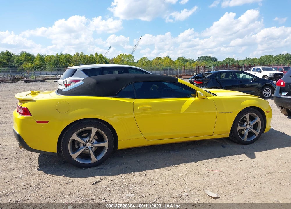 2014 CHEVROLET CAMARO 1LT VIN: 2G1FB3D38E9232555