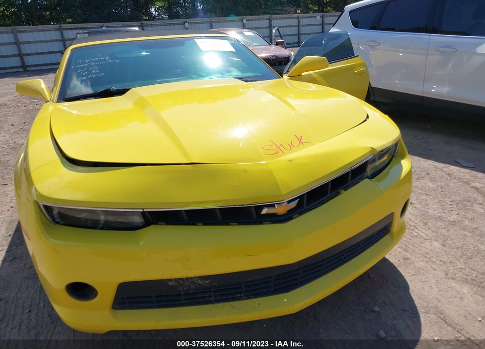 2014 CHEVROLET CAMARO 1LT VIN: 2G1FB3D38E9232555