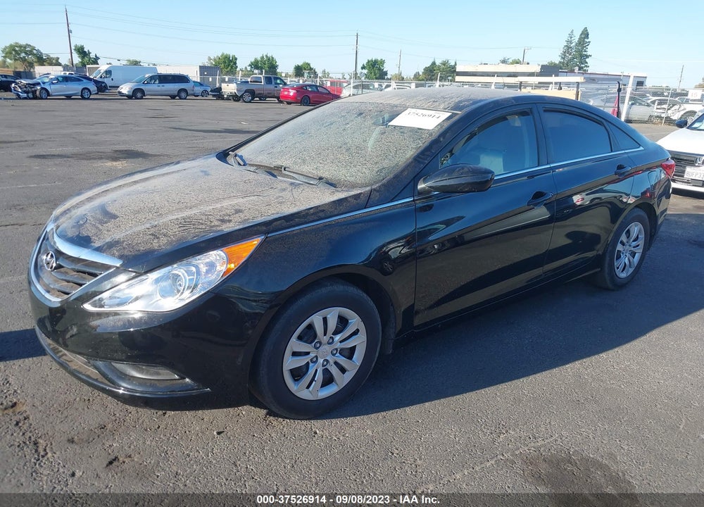 2013 HYUNDAI SONATA GLS VIN: 5NPEB4AC2DH572972
