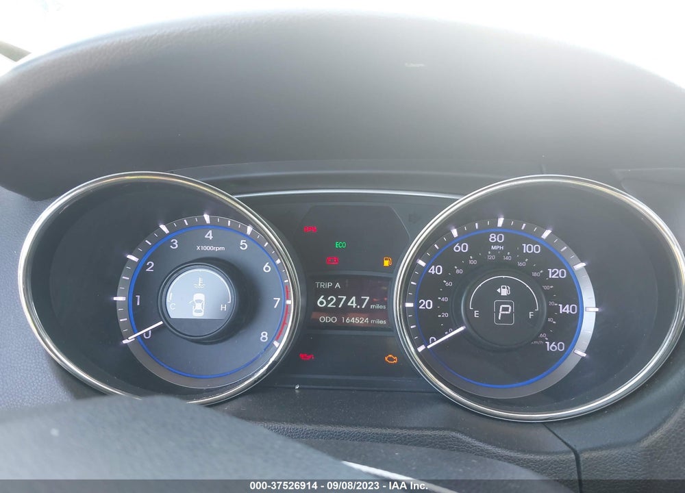 2013 HYUNDAI SONATA GLS VIN: 5NPEB4AC2DH572972