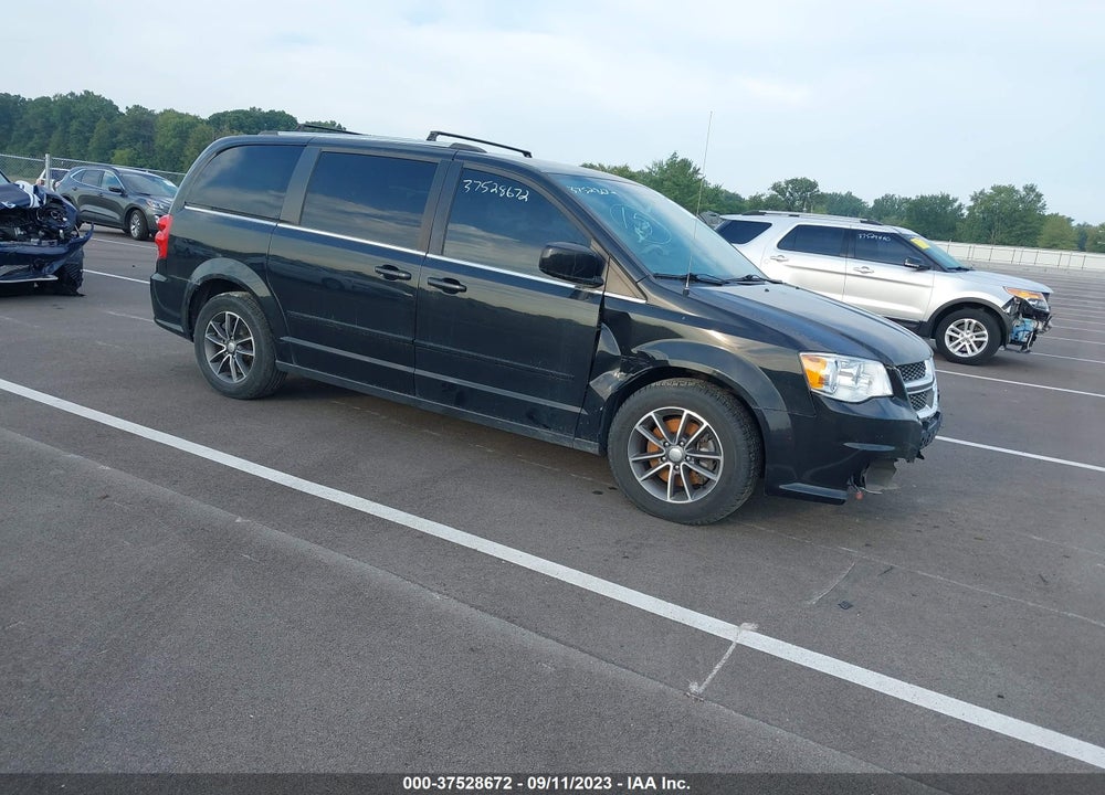 2017 DODGE GRAND CARAVAN SXT VIN: 2C4RDGCG4HR853077