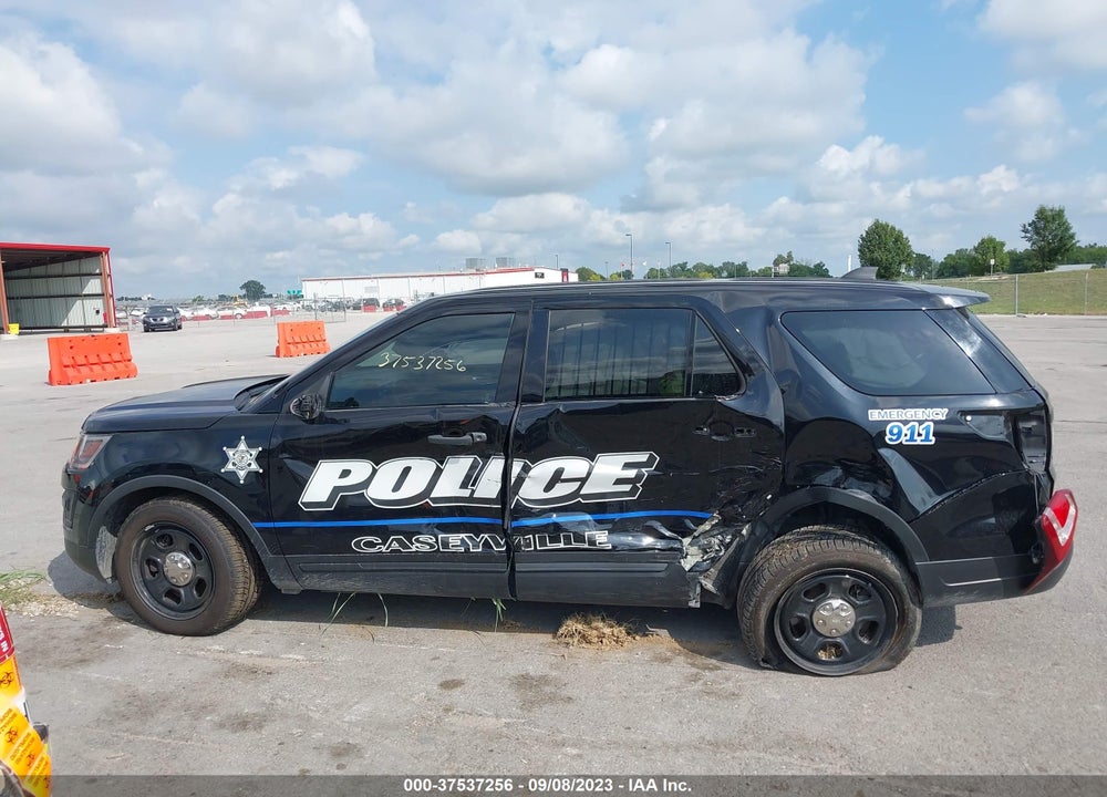 2018 FORD POLICE INTERCEPTOR UTILITY VIN: 1FM5K8AR4JGC95247