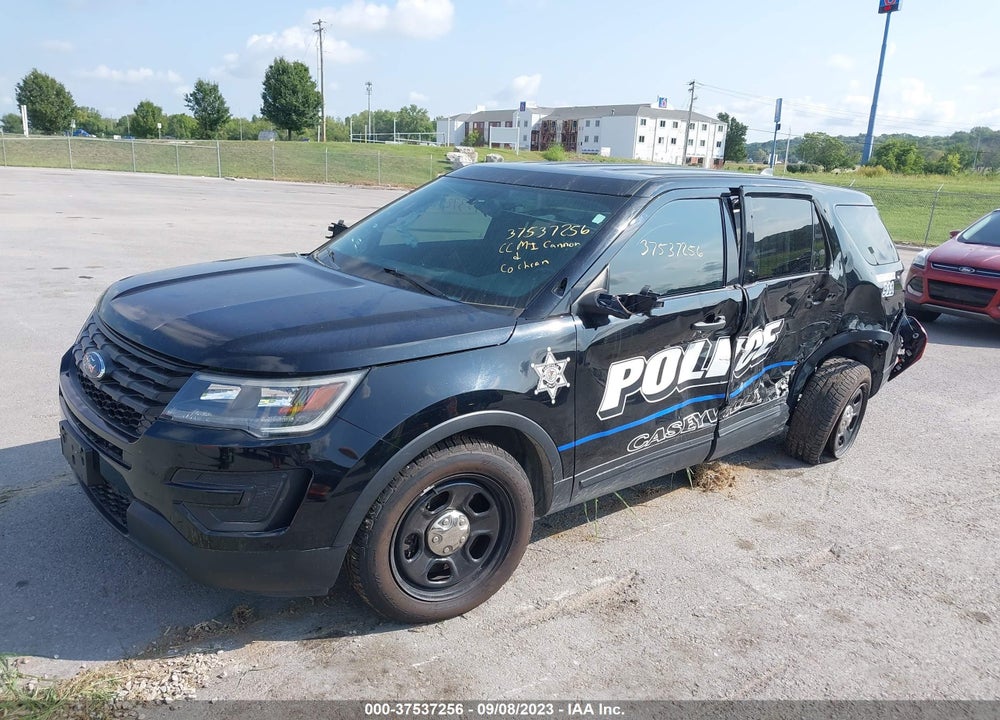 2018 FORD POLICE INTERCEPTOR UTILITY VIN: 1FM5K8AR4JGC95247