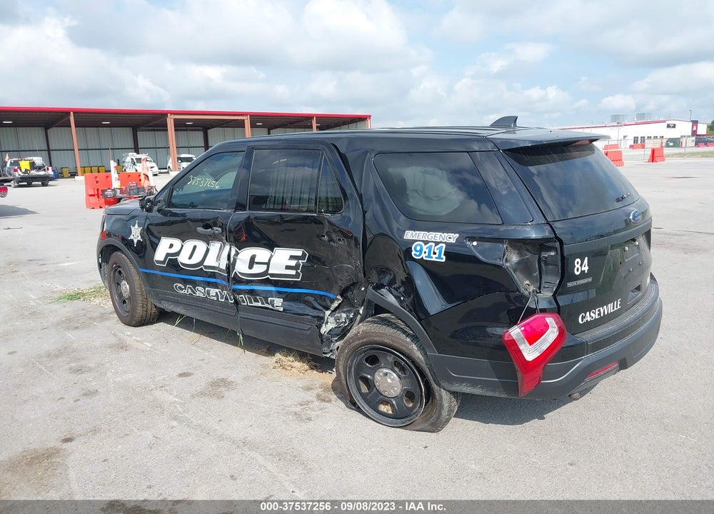 2018 FORD POLICE INTERCEPTOR UTILITY VIN: 1FM5K8AR4JGC95247