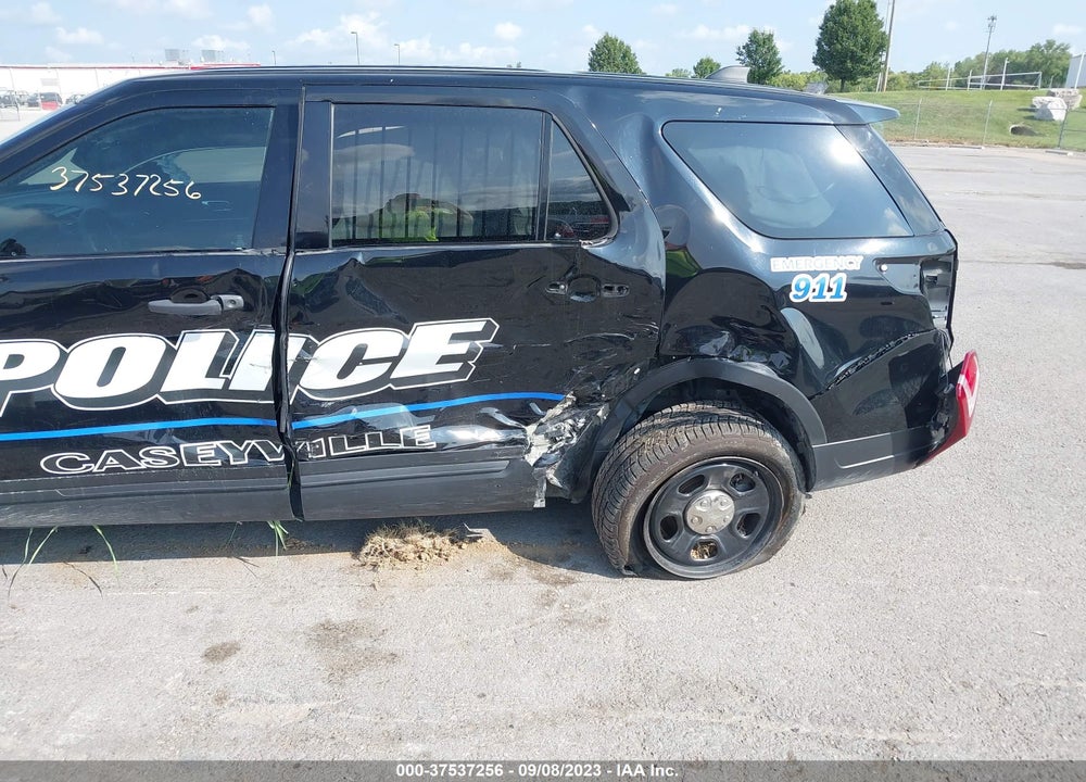 2018 FORD POLICE INTERCEPTOR UTILITY VIN: 1FM5K8AR4JGC95247