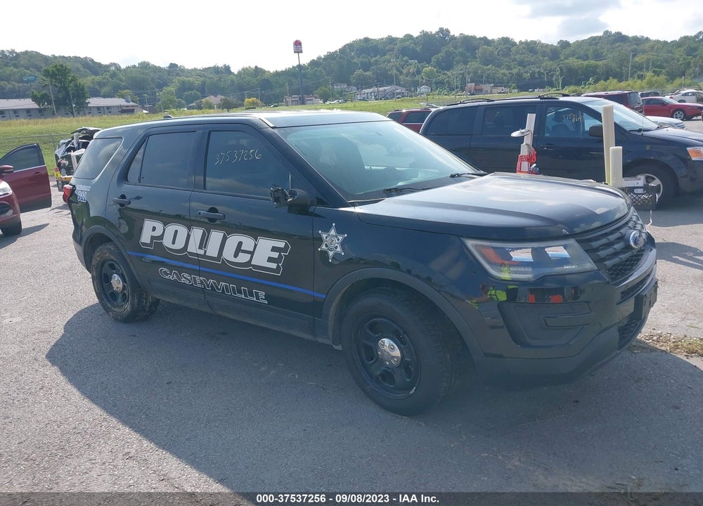 2018 FORD POLICE INTERCEPTOR UTILITY VIN: 1FM5K8AR4JGC95247