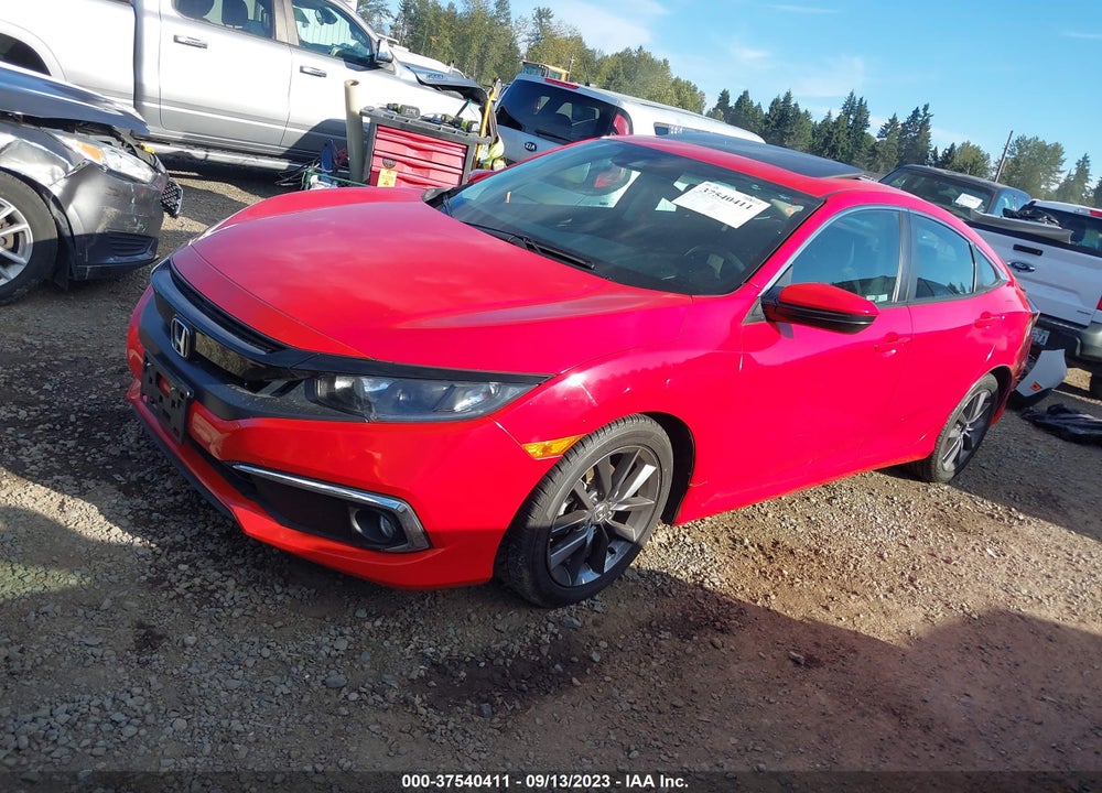 2020 HONDA CIVIC EX VIN: 2HGFC1F37LH682465