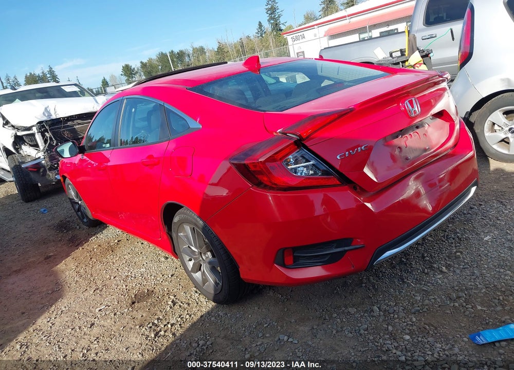 2020 HONDA CIVIC EX VIN: 2HGFC1F37LH682465