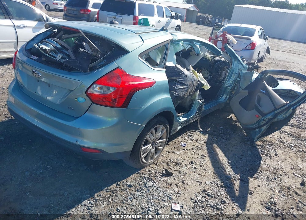 2012 FORD FOCUS SEL VIN: 1FAHP3M24CL316926