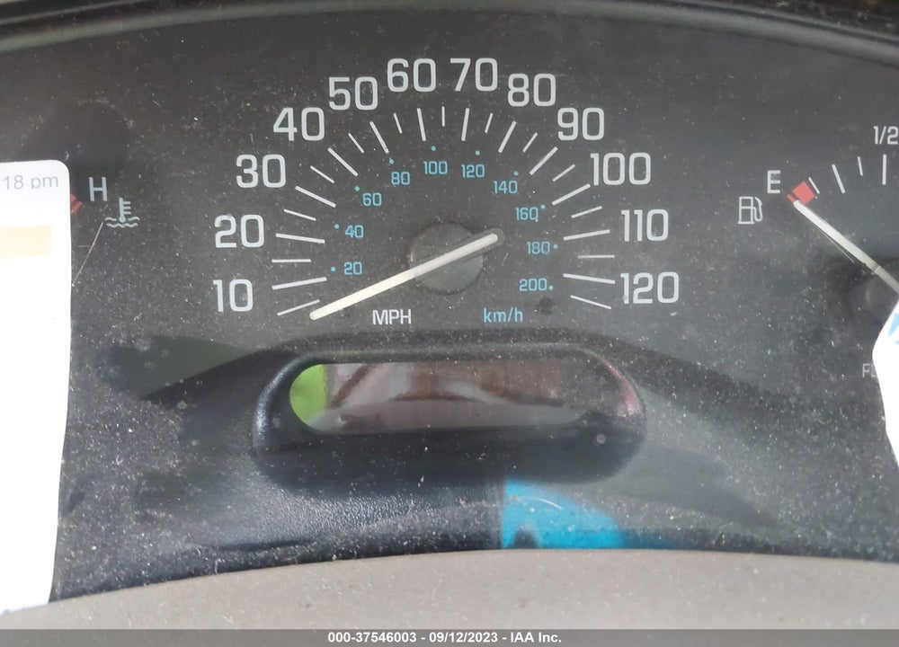 2003 BUICK CENTURY CUSTOM VIN: 2G4WS52J831257225