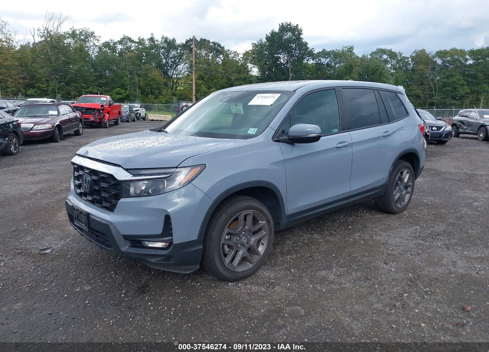 2022 HONDA PASSPORT AWD EX-L VIN: 5FNYF8H52NB004477