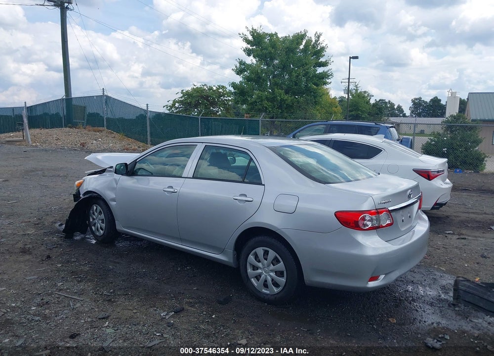 2013 TOYOTA COROLLA L VIN: JTDBU4EE8DJ119276
