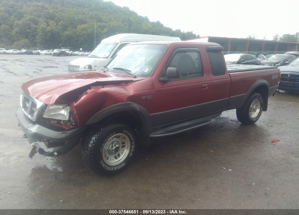1998 FORD RANGER XLT/SPLASH/XL VIN: 1FTZR15X4WTA69256