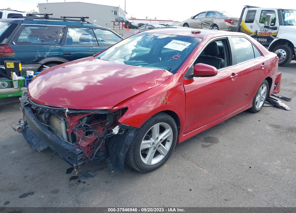 2012 TOYOTA CAMRY SE VIN: 4T1BF1FK9CU629321