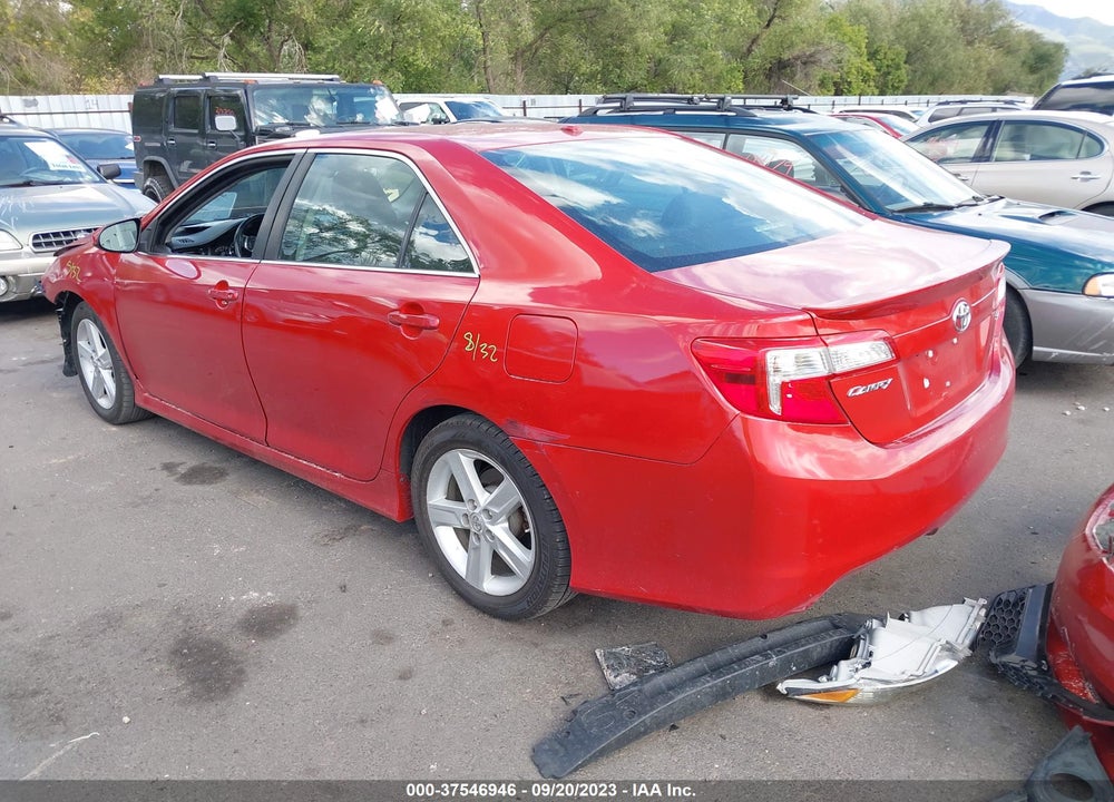2012 TOYOTA CAMRY SE VIN: 4T1BF1FK9CU629321