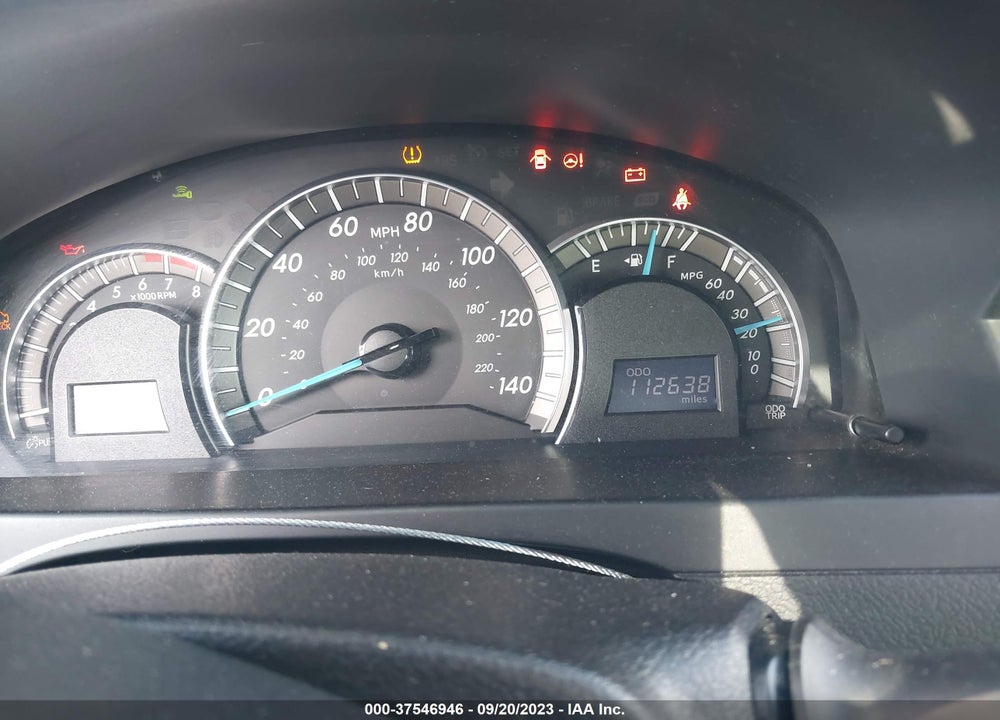 2012 TOYOTA CAMRY SE VIN: 4T1BF1FK9CU629321
