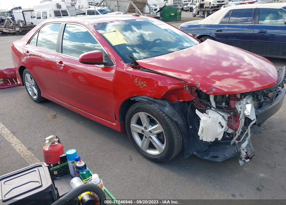 2012 TOYOTA CAMRY SE VIN: 4T1BF1FK9CU629321