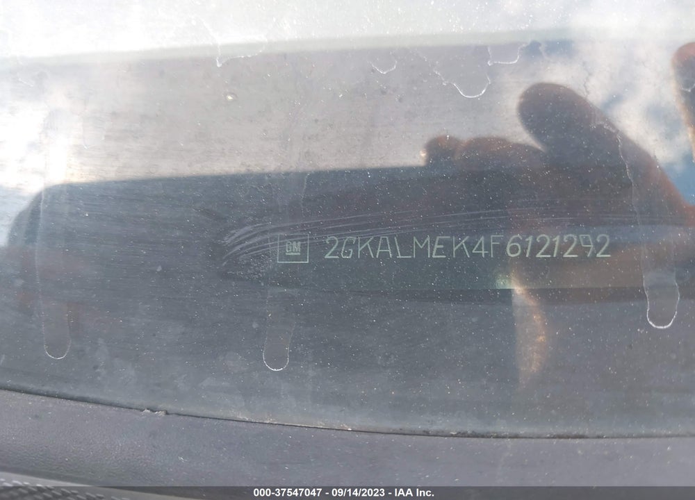 2015 GMC TERRAIN SLE-1 VIN: 2GKALMEK4F6121292