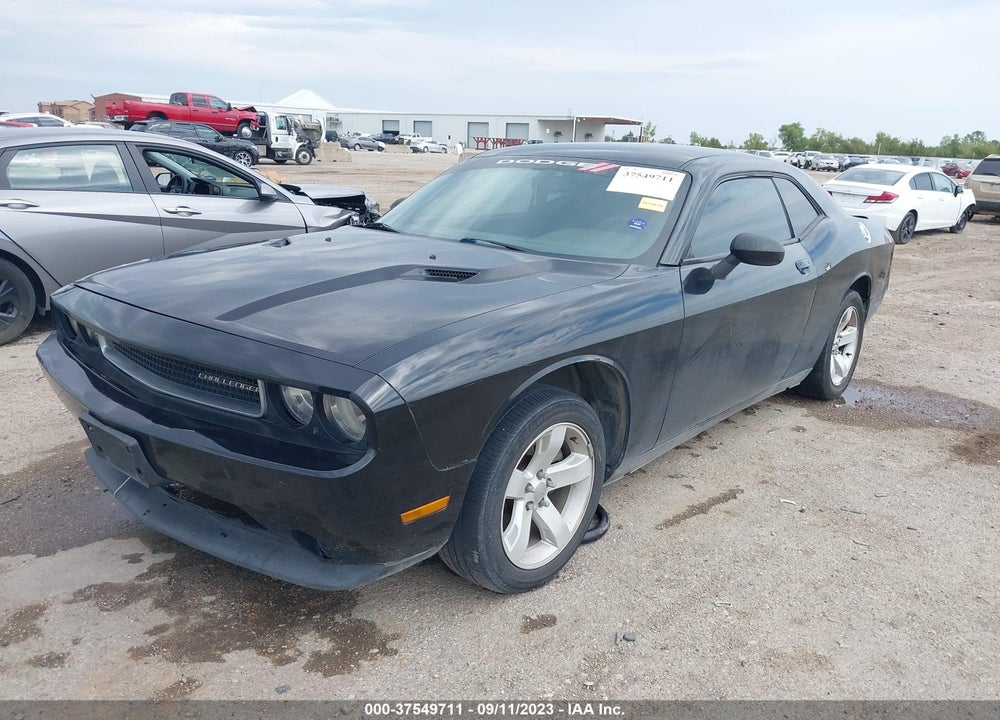 2013 DODGE CHALLENGER SXT VIN: 2C3CDYAG0DH596387