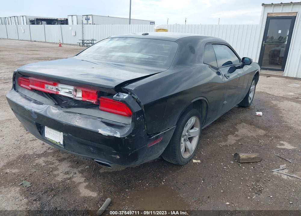 2013 DODGE CHALLENGER SXT VIN: 2C3CDYAG0DH596387