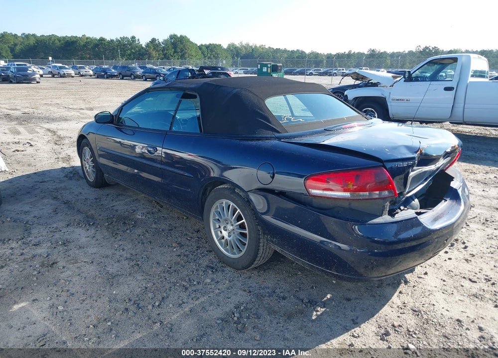 2005 CHRYSLER SEBRING TOURING VIN: 1C3EL55R25N638783