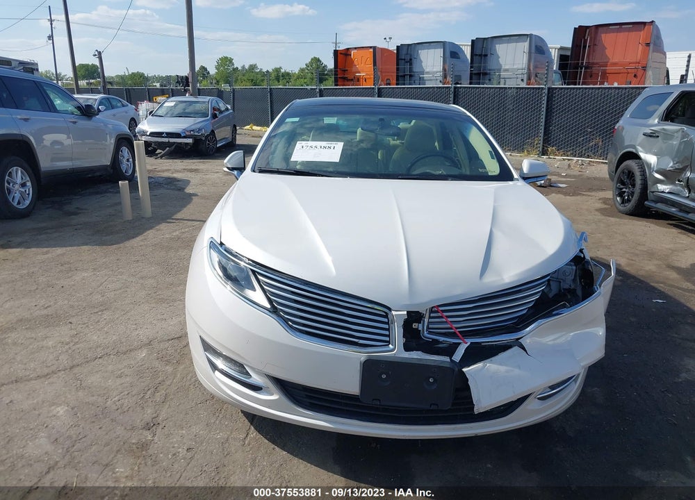 2015 LINCOLN MKZ VIN: 3LN6L2G97FR603324