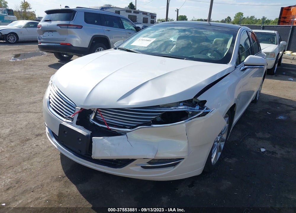2015 LINCOLN MKZ VIN: 3LN6L2G97FR603324