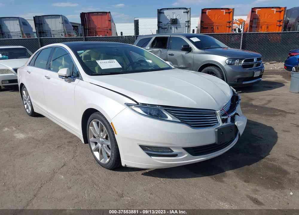 2015 LINCOLN MKZ VIN: 3LN6L2G97FR603324