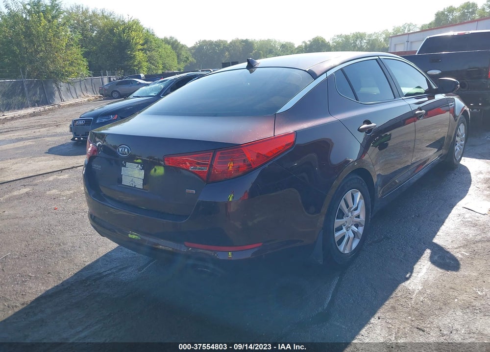 2011 KIA OPTIMA LX VIN: KNAGM4A75B5067654