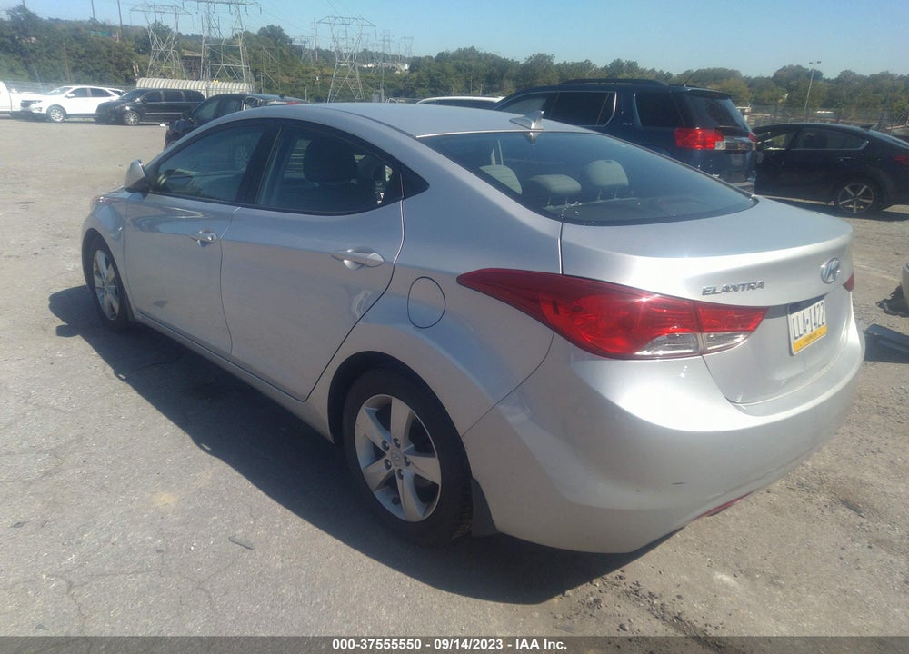 2013 HYUNDAI ELANTRA GLS VIN: 5NPDH4AE1DH286719
