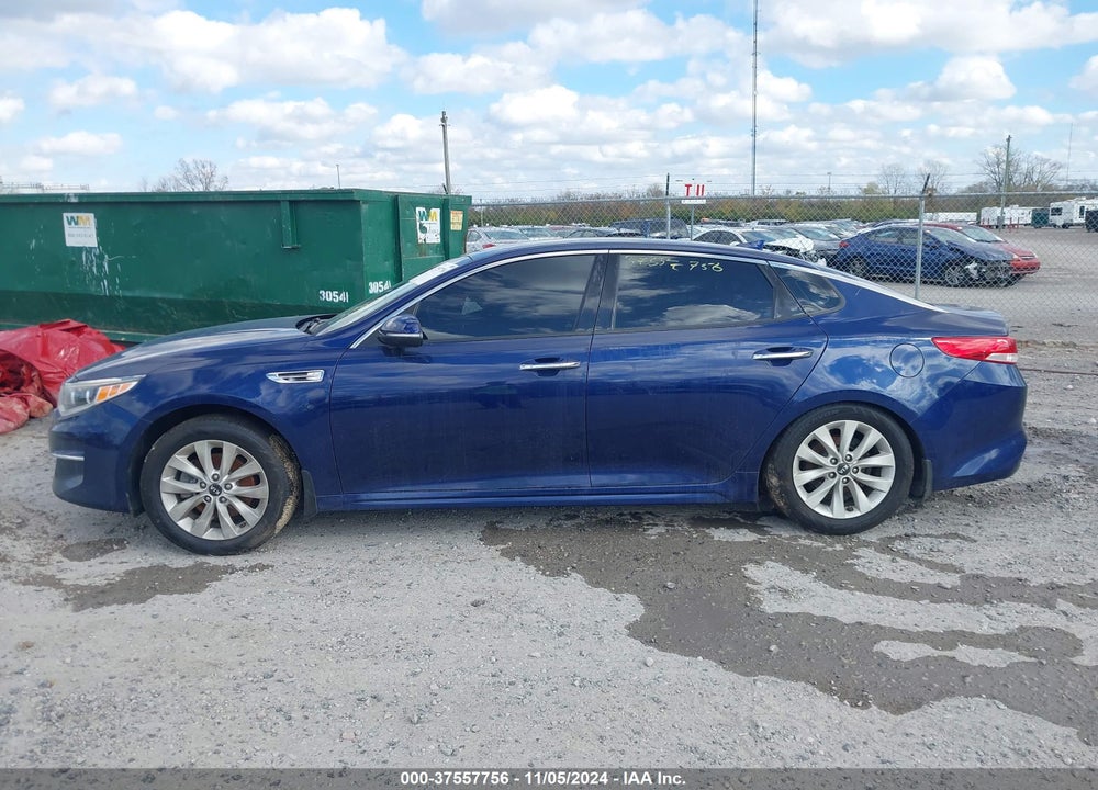 2016 KIA OPTIMA EX VIN: 5XXGU4L34GG018364