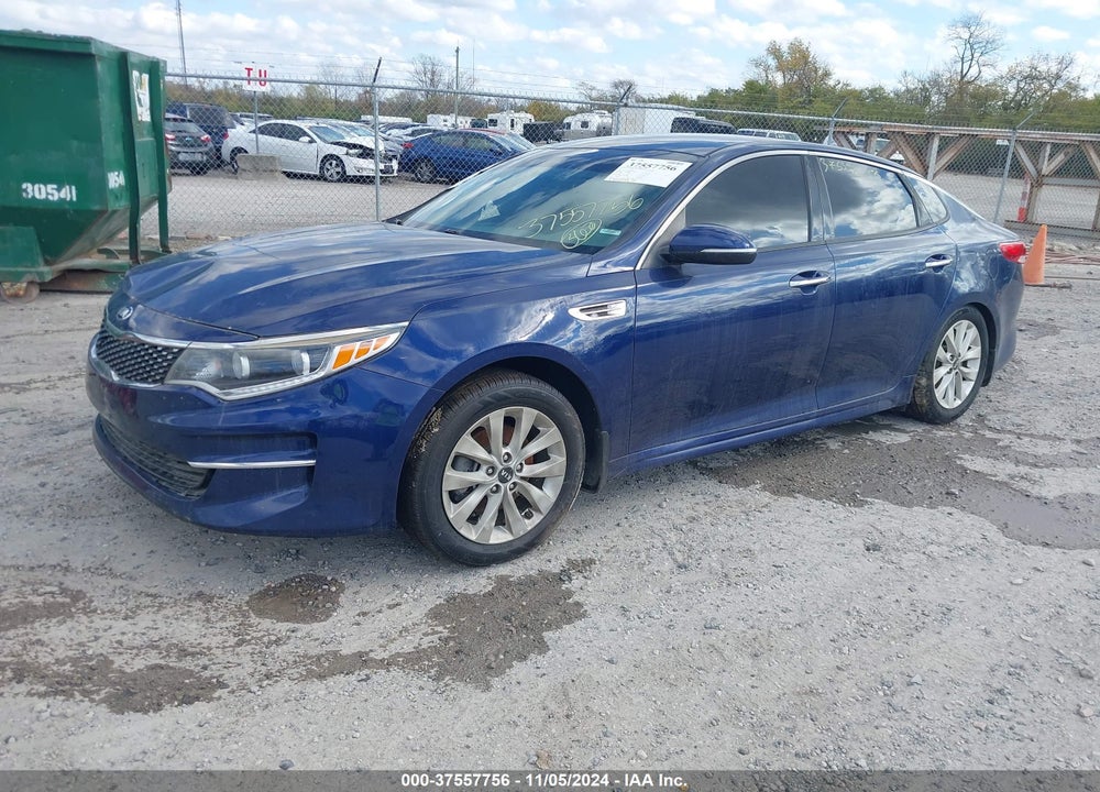 2016 KIA OPTIMA EX VIN: 5XXGU4L34GG018364