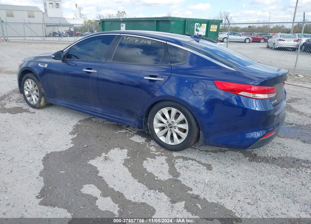 2016 KIA OPTIMA EX VIN: 5XXGU4L34GG018364