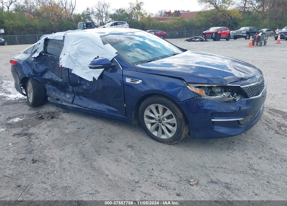 2016 KIA OPTIMA EX VIN: 5XXGU4L34GG018364