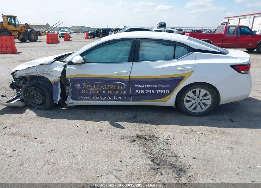 2022 NISSAN SENTRA S XTRONIC CVT VIN: 3N1AB8BV9NY248754