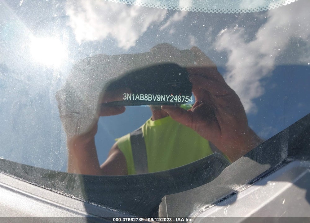 2022 NISSAN SENTRA S XTRONIC CVT VIN: 3N1AB8BV9NY248754