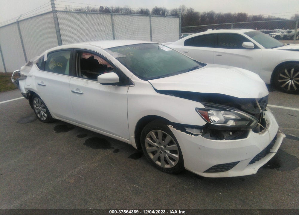 2016 NISSAN SENTRA S VIN: 3N1AB7AP1GY317517