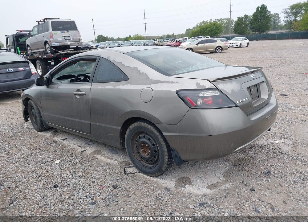 2007 HONDA CIVIC LX VIN: 2HGFG12687H522203