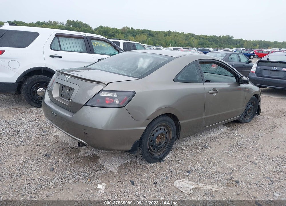 2007 HONDA CIVIC LX VIN: 2HGFG12687H522203