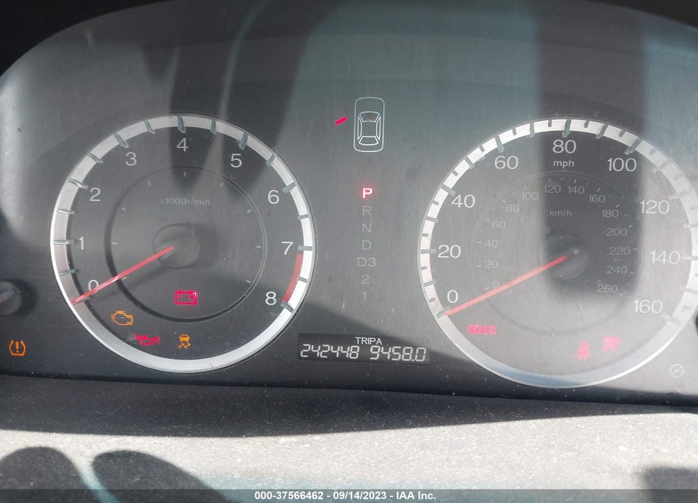 2012 HONDA ACCORD 2.4 EX-L VIN: 1HGCP2F87CA168395