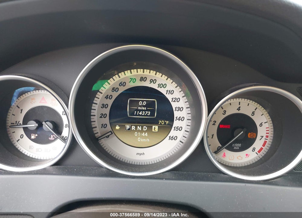 2012 MERCEDES-BENZ C CLASS VIN: WDDGF4HB3CR193213