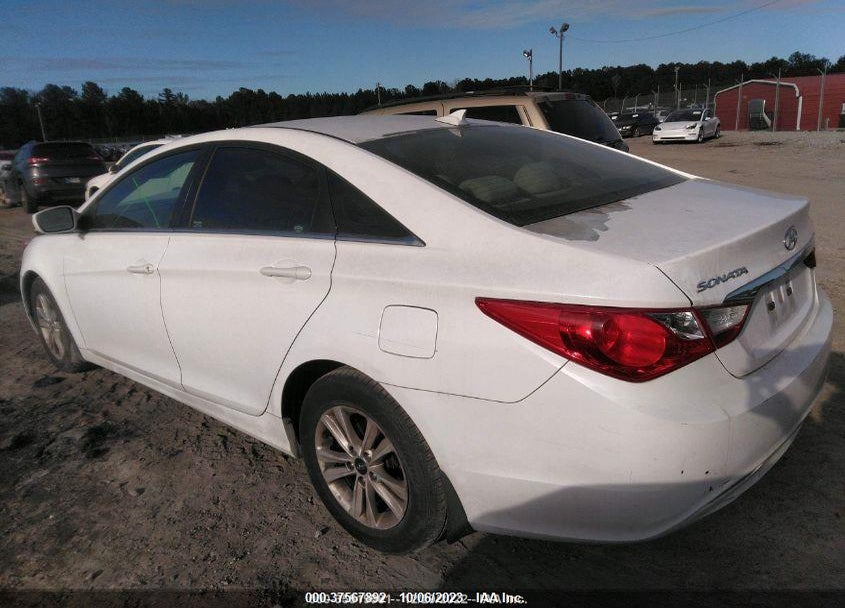 2013 HYUNDAI SONATA GLS VIN: 5NPEB4AC9DH578624