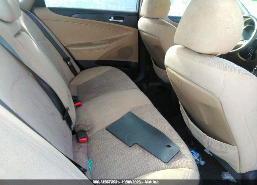 2013 HYUNDAI SONATA GLS VIN: 5NPEB4AC9DH578624