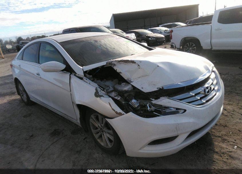 2013 HYUNDAI SONATA GLS VIN: 5NPEB4AC9DH578624