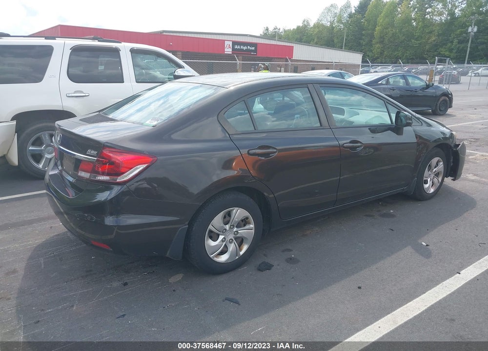 2013 HONDA CIVIC LX VIN: 2HGFB2F53DH595299