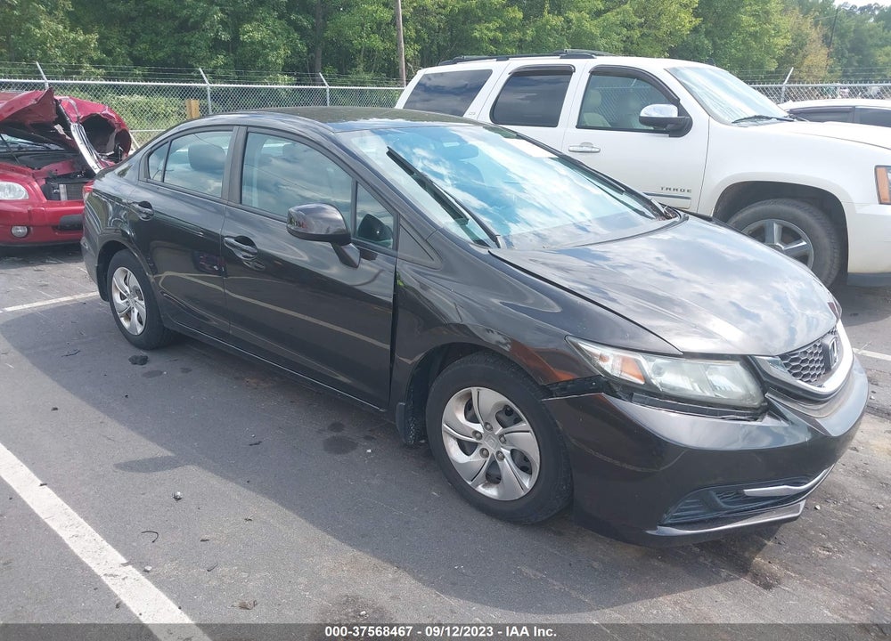 2013 HONDA CIVIC LX VIN: 2HGFB2F53DH595299