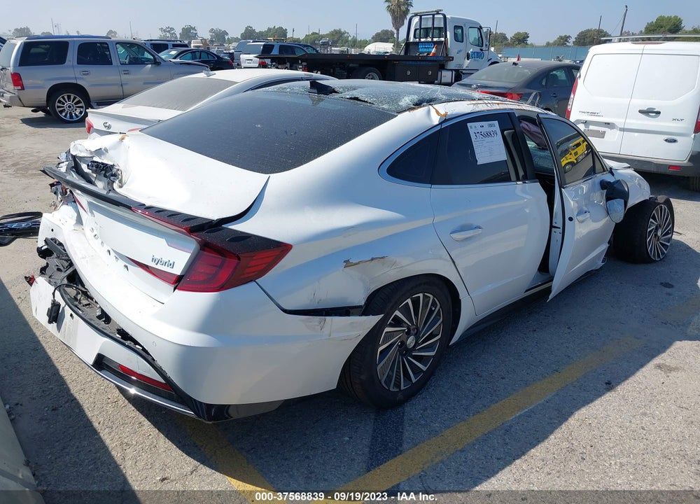 2021 HYUNDAI SONATA LIMITED VIN: KMHL54JJ8MA020232