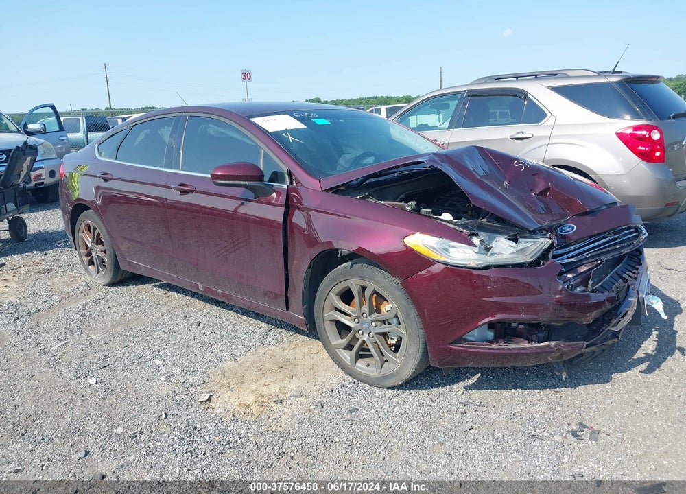 2018 FORD FUSION SE VIN: 3FA6P0HD3JR285510