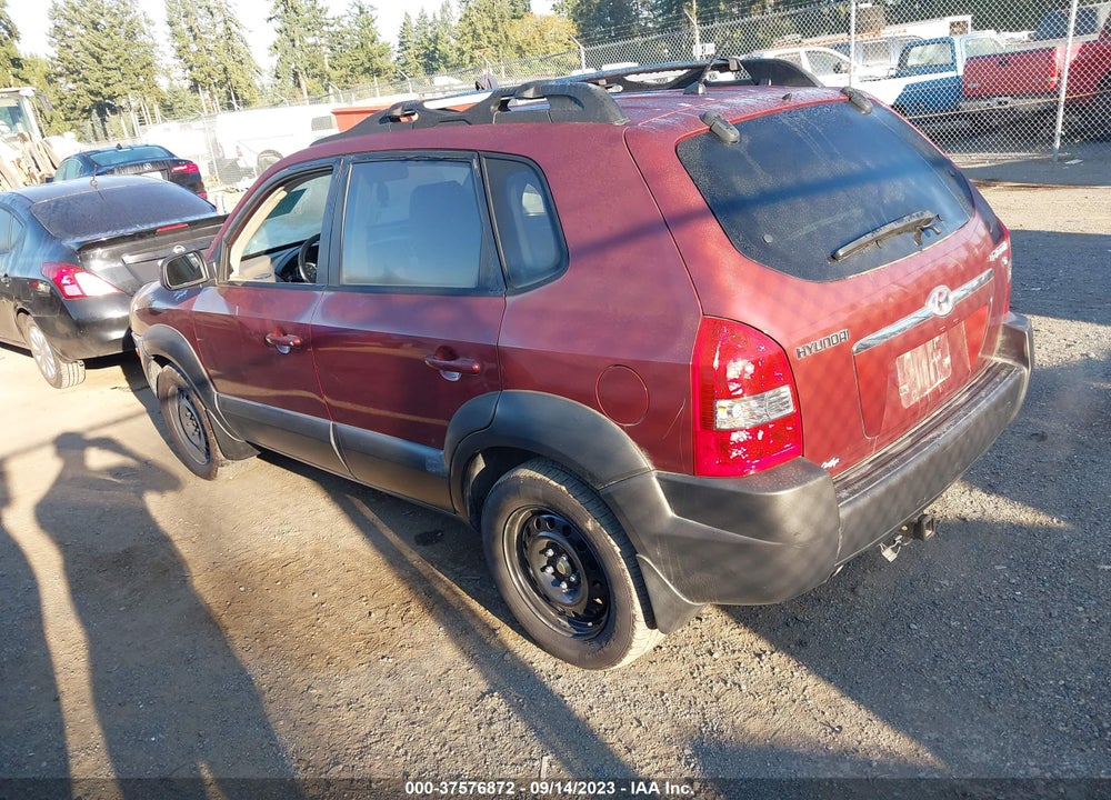2006 HYUNDAI TUCSON LIMITED/GLS VIN: KM8JN12D96U372607
