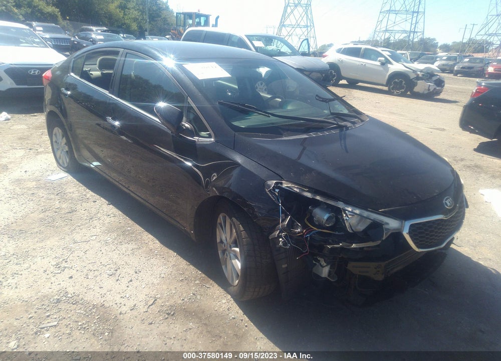 2014 KIA FORTE EX VIN: KNAFX4A88E5175833